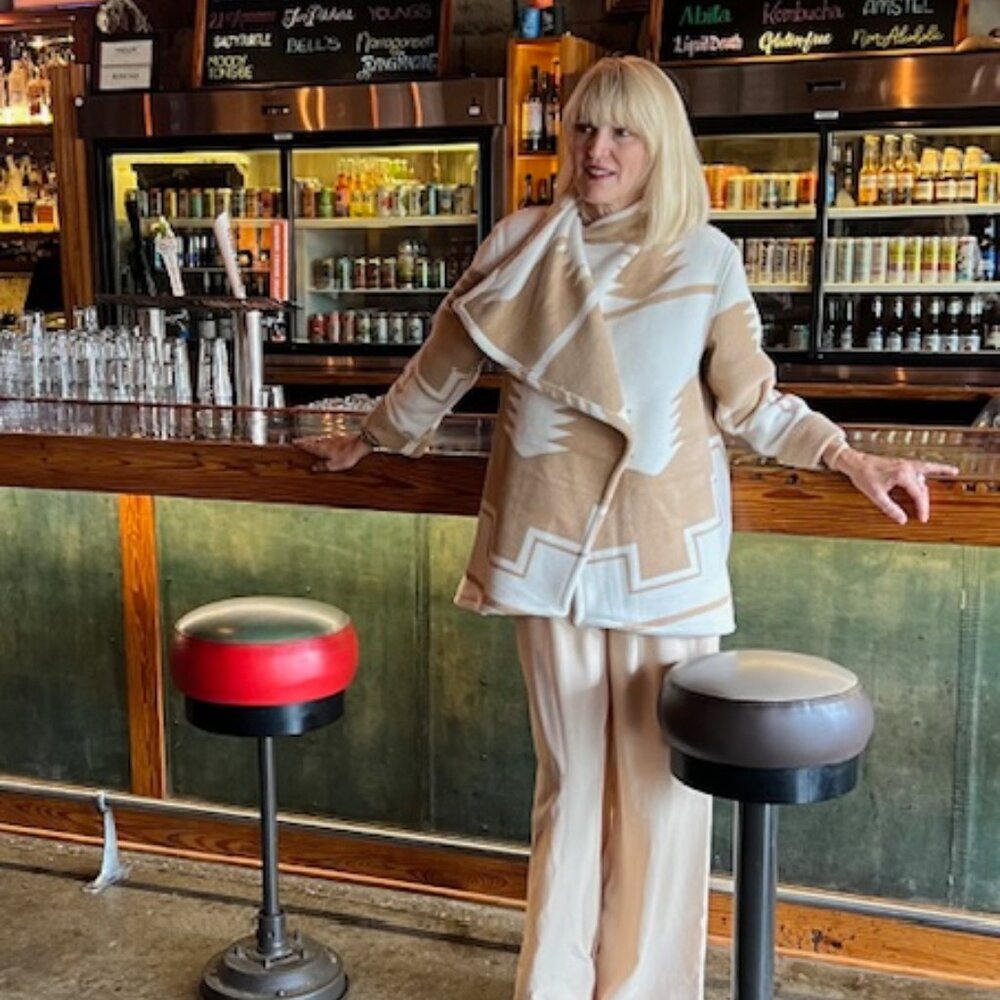 Women's Woven Fleece Jacket